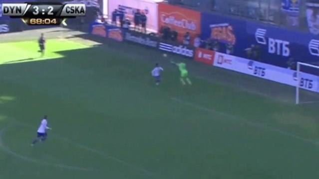 Yuri Zhirkov enchaîne coup du sombrero et but après une erreur du gardien