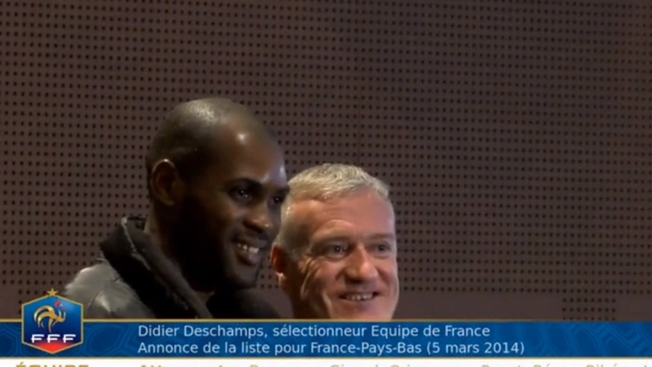 Les questions hilarantes d'un journaliste guinéen à Didier Deschamps en conférence de presse