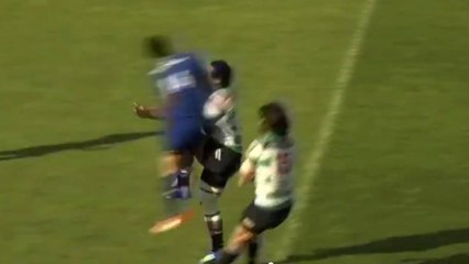L'impressionnant K.O de Christian Loamanu lors du match Leinster - Trévise