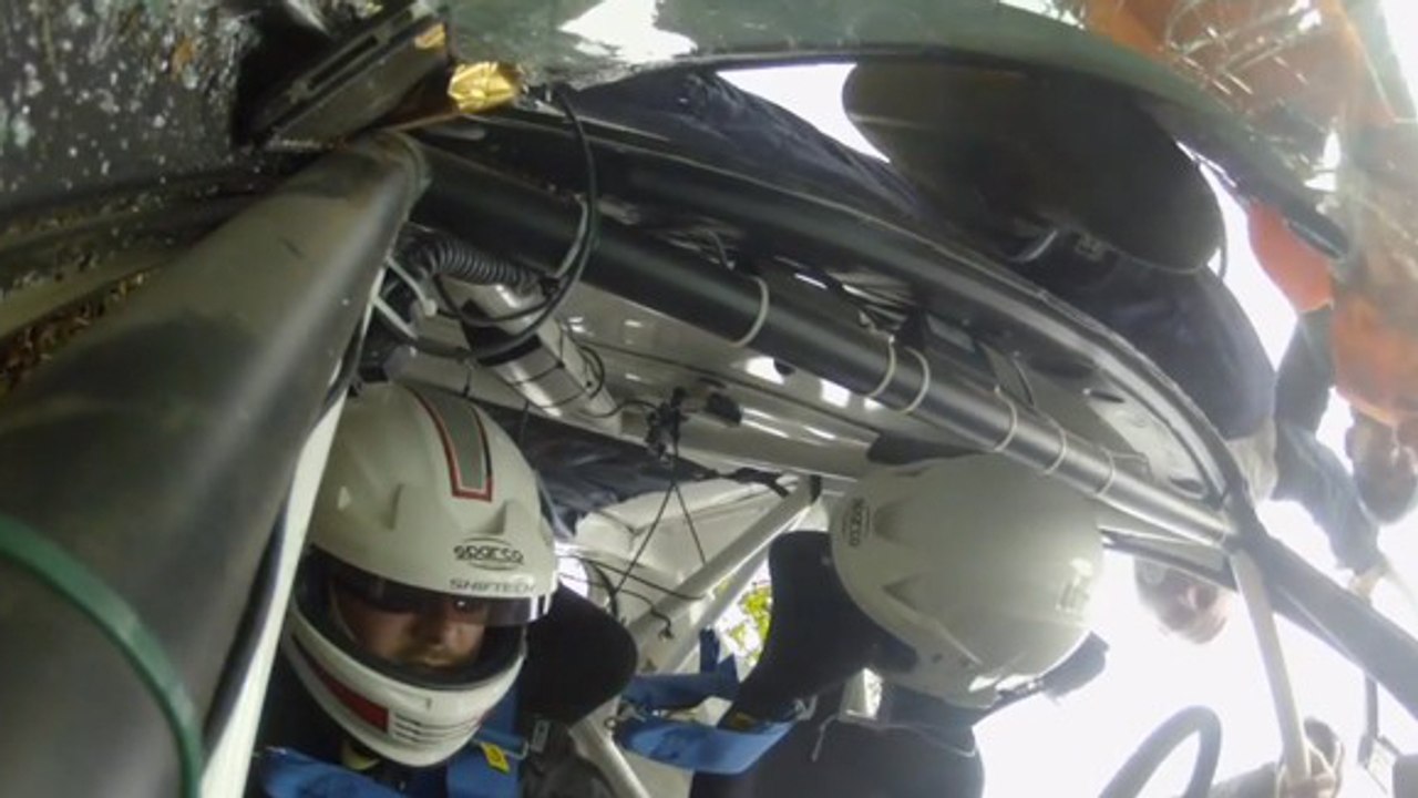 Rallye : Le crash violent de Steeve Poot et Nicolas Pire en Wallonie filmé en caméra embarquée