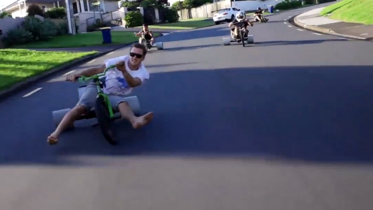 Découvrez le Trike Drifting, du karting de descente à la Mario Kart