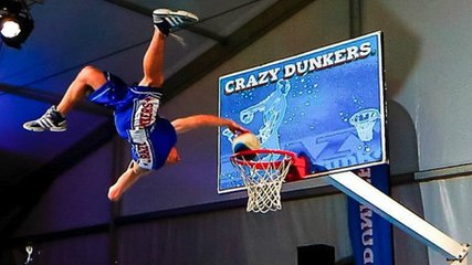 Crazy Dunkers: Ils marquent des paniers complètement fous !