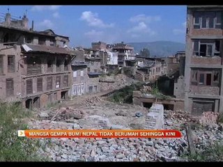 Mangsa gempa bumi Nepal tidak dapat bantuan sehingga kini