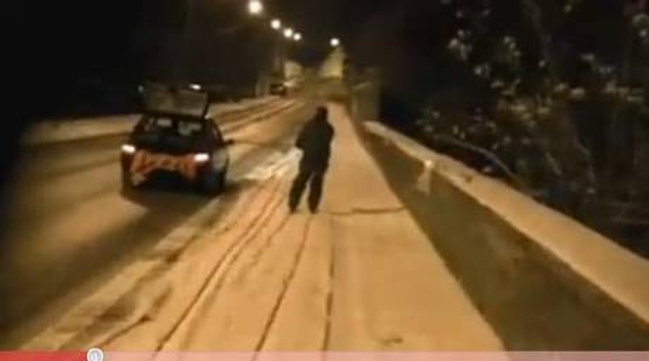 Un radar flashe un skieur en région parisienne