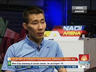 Kejayaan di Perancis semarakkan semangat Lee Chong Wei