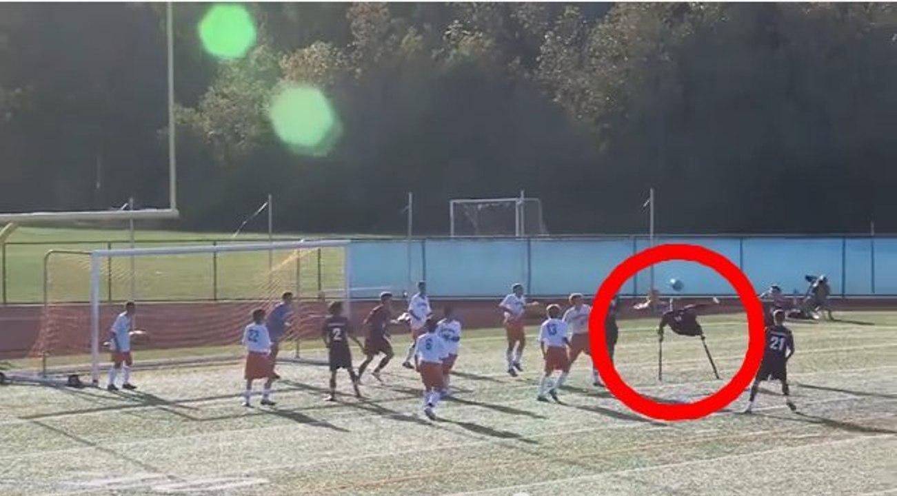 Le footballeur handicapé le plus fort du monde, découvrez l'émouvante histoire de Nico Calabria