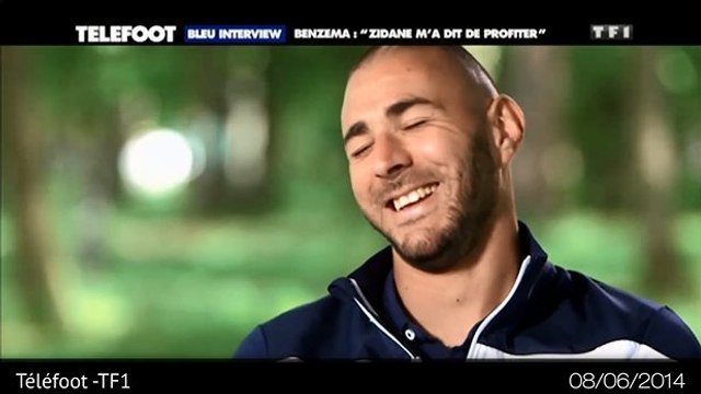 Téléfoot : Pour Karim Benzema, le rêve idéal serait de gagner la Coupe du monde avec l'équipe de France