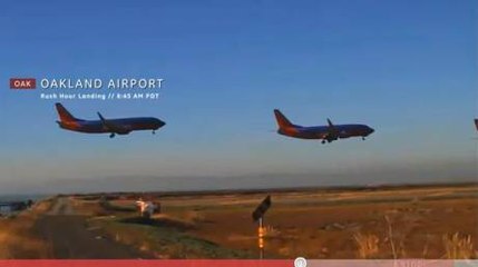 Découvrez une partie du trafic aérien américain en time-lapse