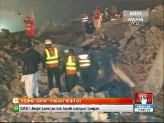 Kilang empat tingkat runtuh