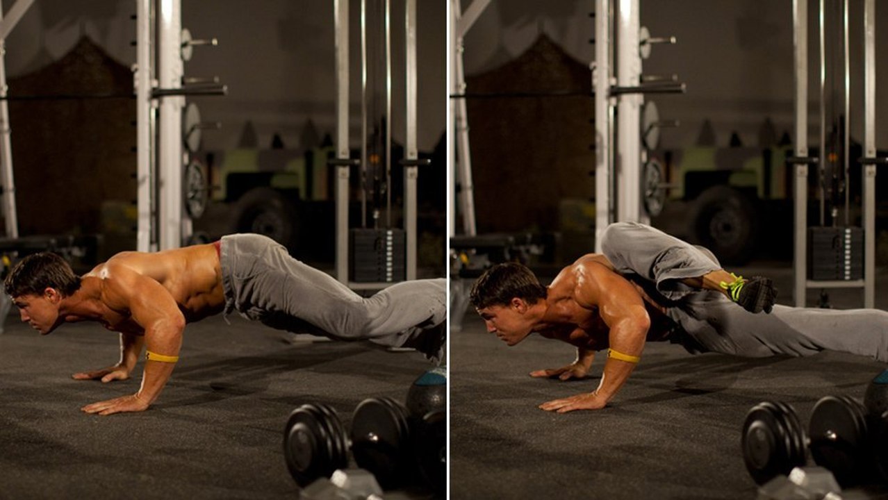 Musculation : Les pompes araignées pour renforcer les abdos