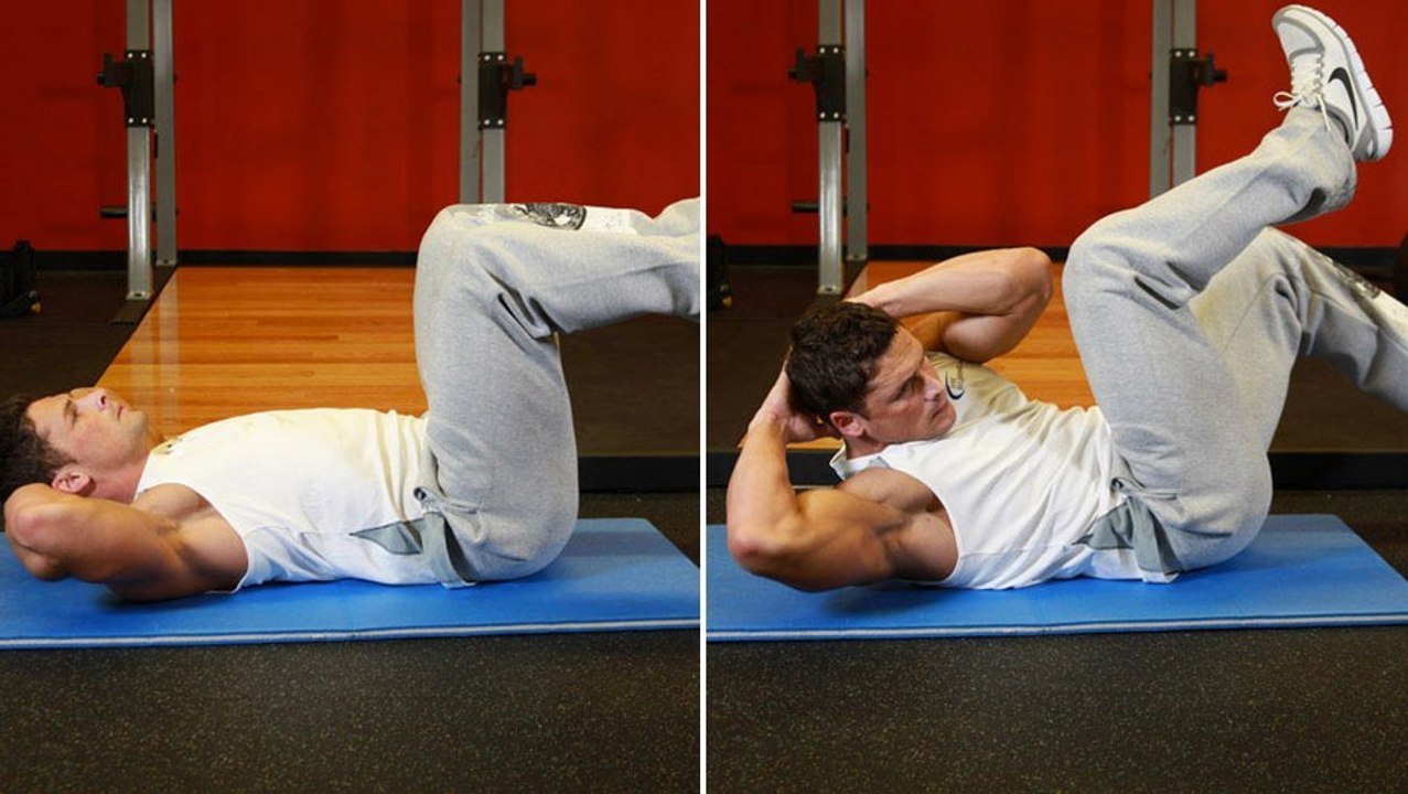 Musculation : Exercices pour les abdos, le vélo aérien