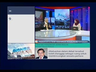 Produktiviti dan tahap kesenangan menjalankan perniagaan