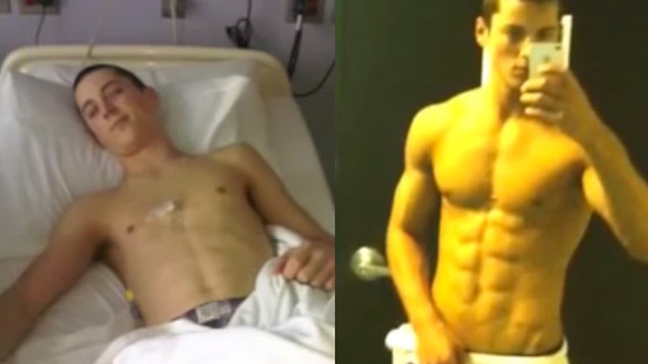 Musculation : L'incroyable transformation physique d'un adolescent après son cancer