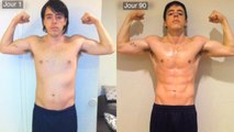 Un entraînement de 90 jours pour perdre de la graisse et prendre de la masse