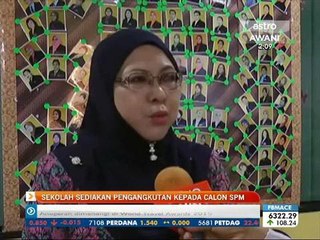 Sekolah sediakan pengangkutan kepada calon SPM