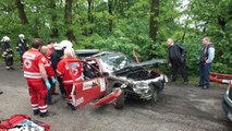 Rallye : Le crash extrêmement violent de Sergei Lisowski et Margaret Piasecka en Pologne