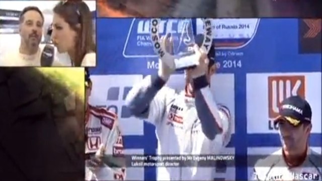 Yvan Muller clashe Laury Thilleman, ancienne Miss France, en direct à la télévision après une course