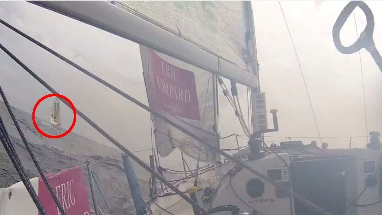 Solitaire du Figaro : L'incroyable démâtage du voilier de Yann Eliès