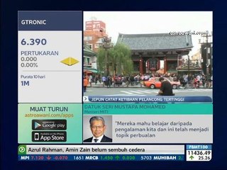 Jepun catat ketibaan pelancongan tertinggi