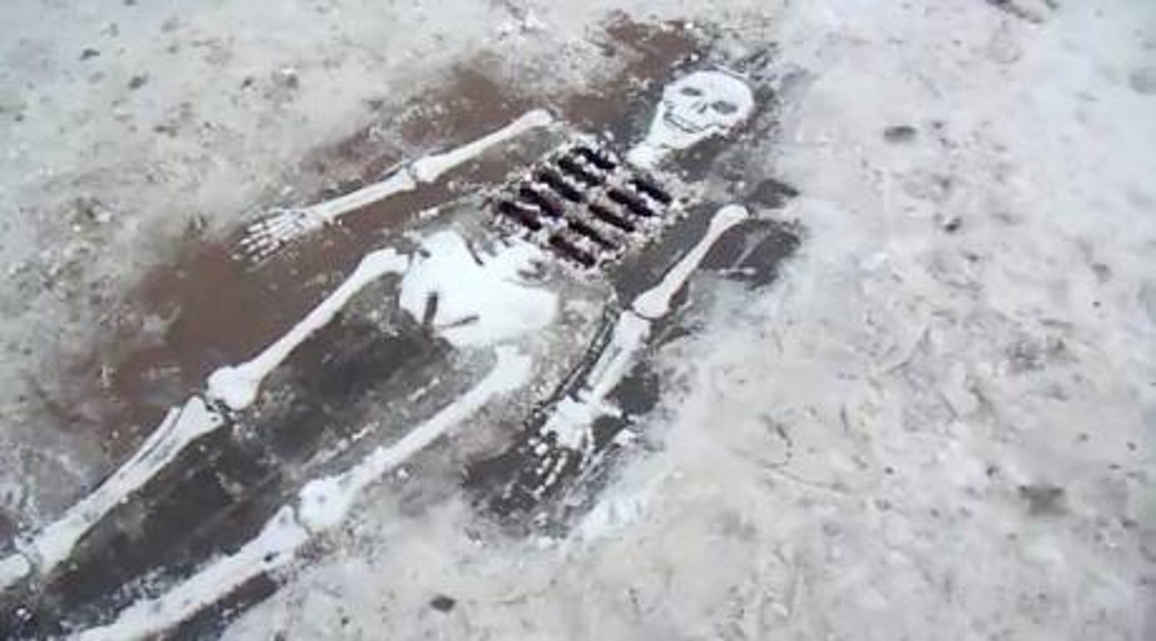 Découvrez le squelette animé de "Cold as Ice" en vidéo