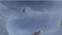 Highline : Il joue au funambule à 3600 mètres d'altitude dans les Alpes sans aucune sécurité