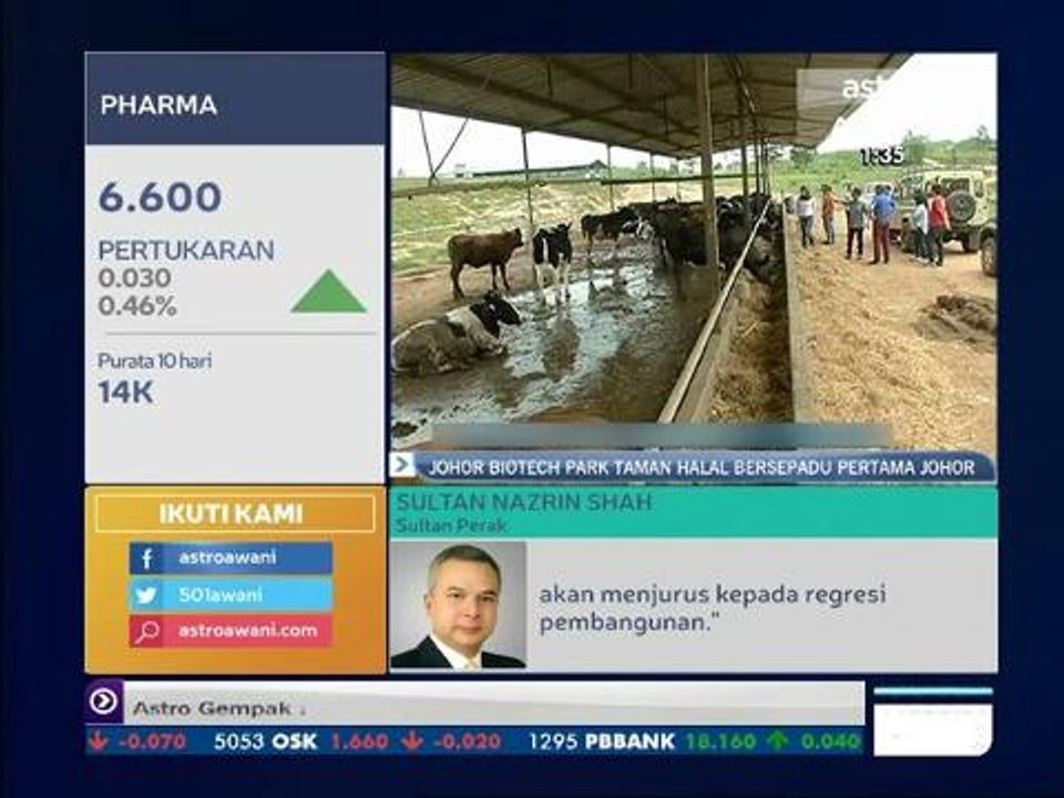 Johor Biotech Park taman halal bersepadu pertama Johor