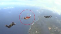 Travis Pastrana saute en chute libre et sans parachute