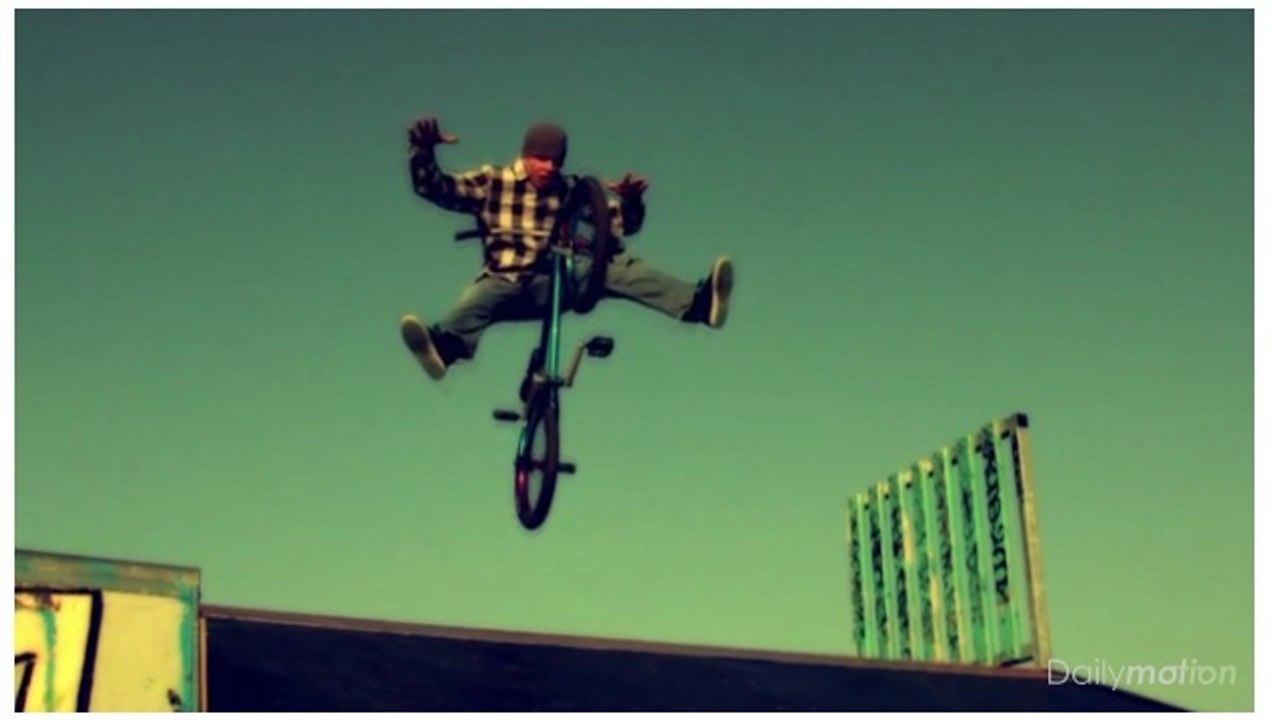 Le BMX filmé en slow motion