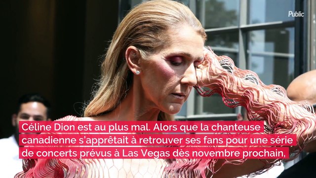 Victime de spasmes musculaires sévères , Céline Dion annule ses prochains concerts pour problème de santé
