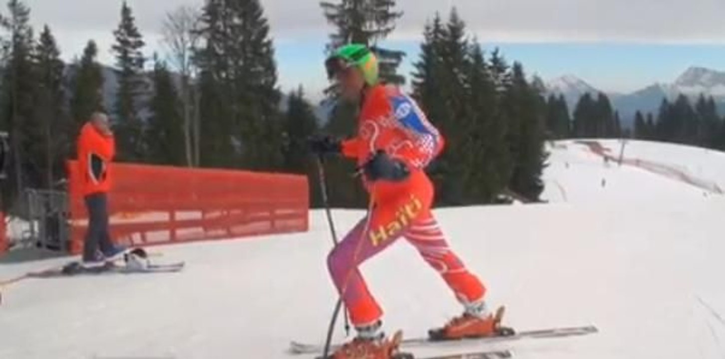 Ce skieur amateur participe aux championnats du monde de ski pour aider Haïti