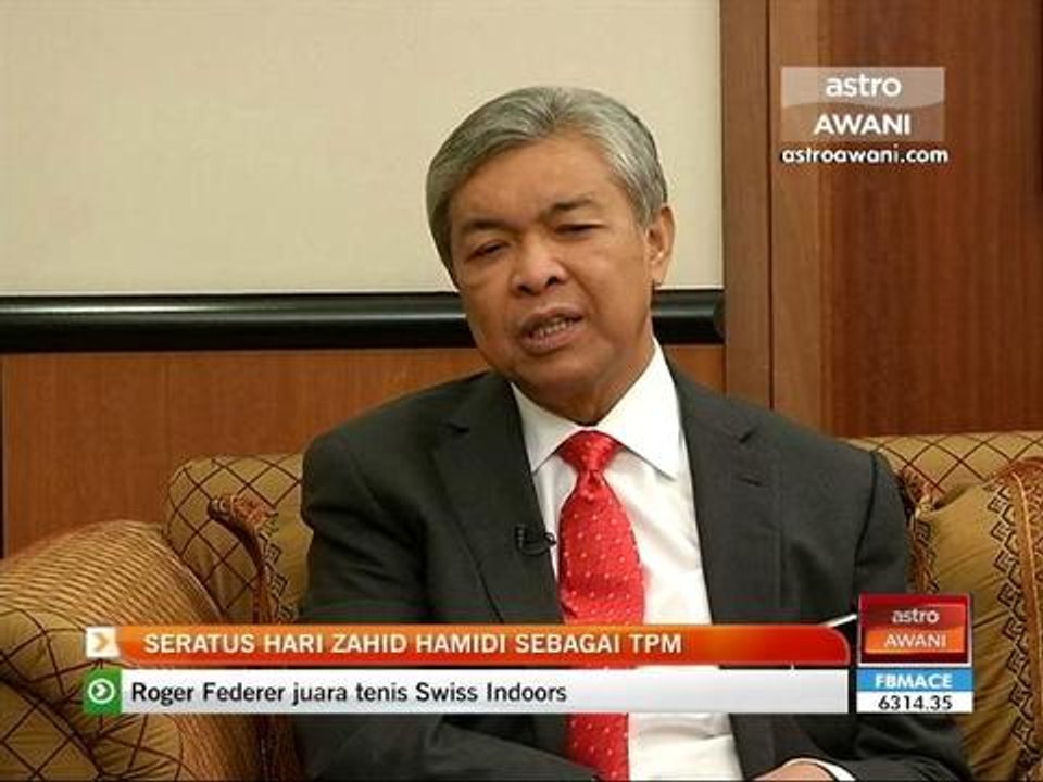 Seratus hari Zahid Hamidi sebagai TPM