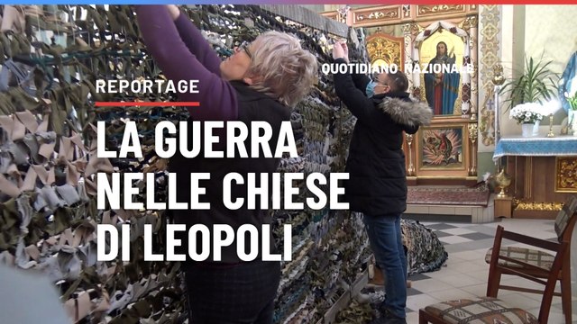 Ucraina, la guerra nelle chiese di Leopoli