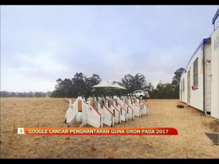 Google lancar penghantaran guna dron pada 2017