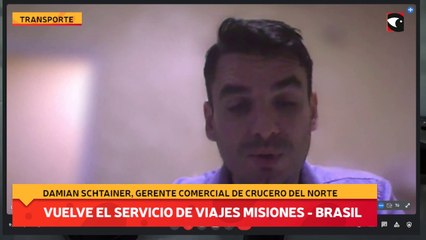 Vuelve el servicio de viajes Misiones - Brasil