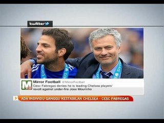 Ada individu ganggu kestabilan Chelsea - Cesc Fabregas