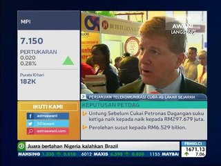 Perjanjian telekomunikasi Cuba-AS lakar sejarah