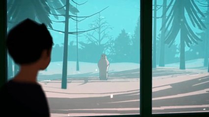 The Scary Snowman- Short Animated Horror Movie (English)