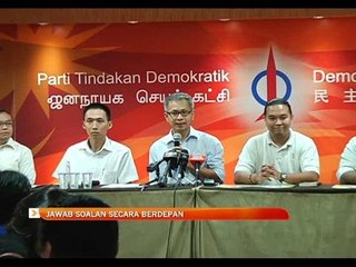 Jawab soalan secara berdepan