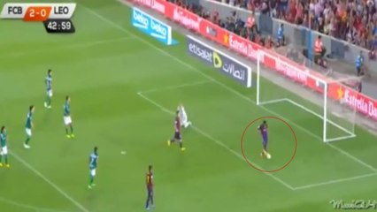 Le but en talonnade de Neymar avec le FC Barcelone