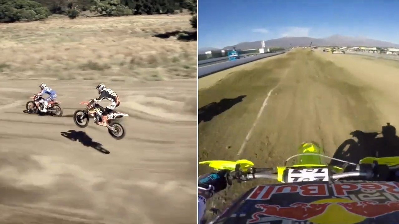 Motocross : Une course folle en caméra embarquée avec Travis Pastrana