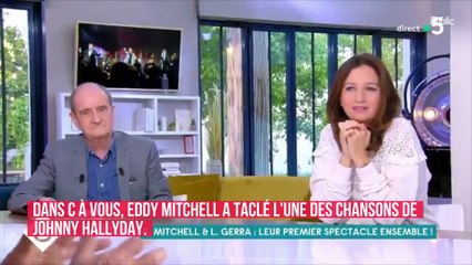 Eddy Mitchell se lâche dans "C à vous" sur Johnny Hallyday et la pire de ses chansons !