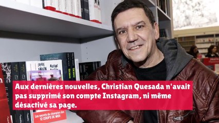 URGENT - Christian Quesada "introuvable" : l'ex-champion des "12 coups de midi" s'est volatilisé !