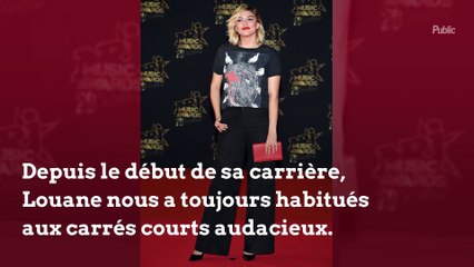 Louane : enceinte, elle réapparaît avec une étonnante coupe de cheveux