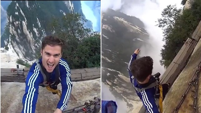 Vertige : La randonnée la plus dangereuse du monde se trouve en Chine