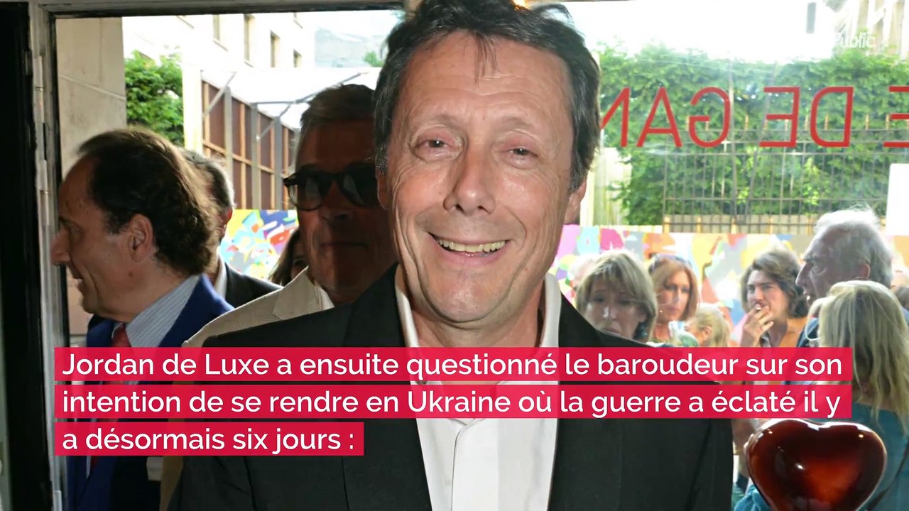 "Je ne plaisante pas" : Antoine de Maximy se confie sur le tournage de l'émission "J'irai dormir chez vous" en Ukraine