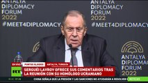 Negociaciones Rusia Ucrania Rueda de prensa de Lavrov