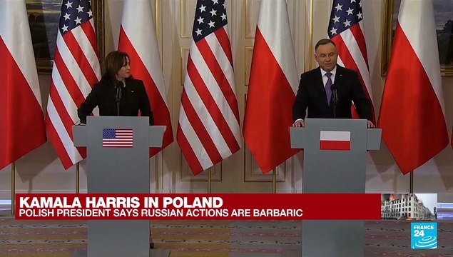 'The United States is prepared to defend every inch of NATO territory', says US Vice President Kamala Harris