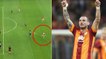 Wesley Sneijder inscrit un doublé incroyable sur deux missiles