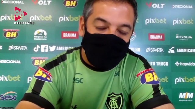 98 Esportes | Entrevista com Marquinhos Santos, técnico do América, no 98 Esportes