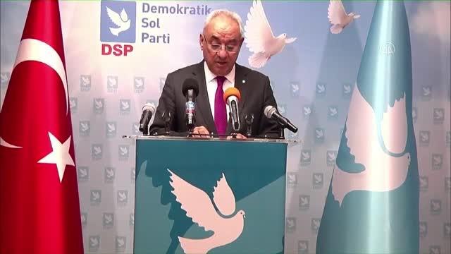 DSP Genel Başkanı Aksakal, gündemi değerlendirdi